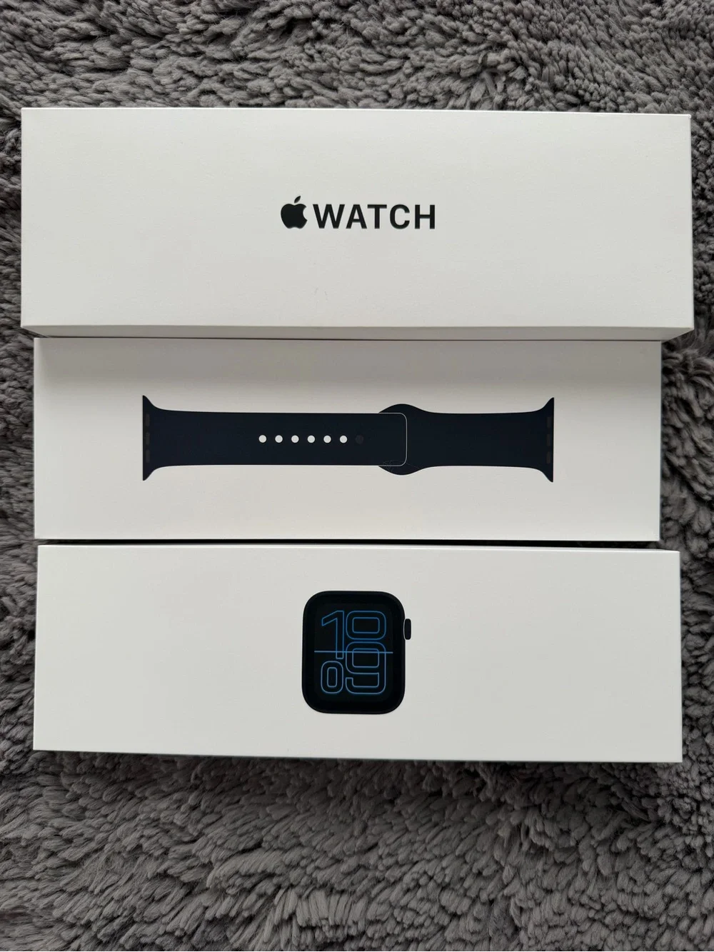 Apple Watch in Black with Black Sport Band